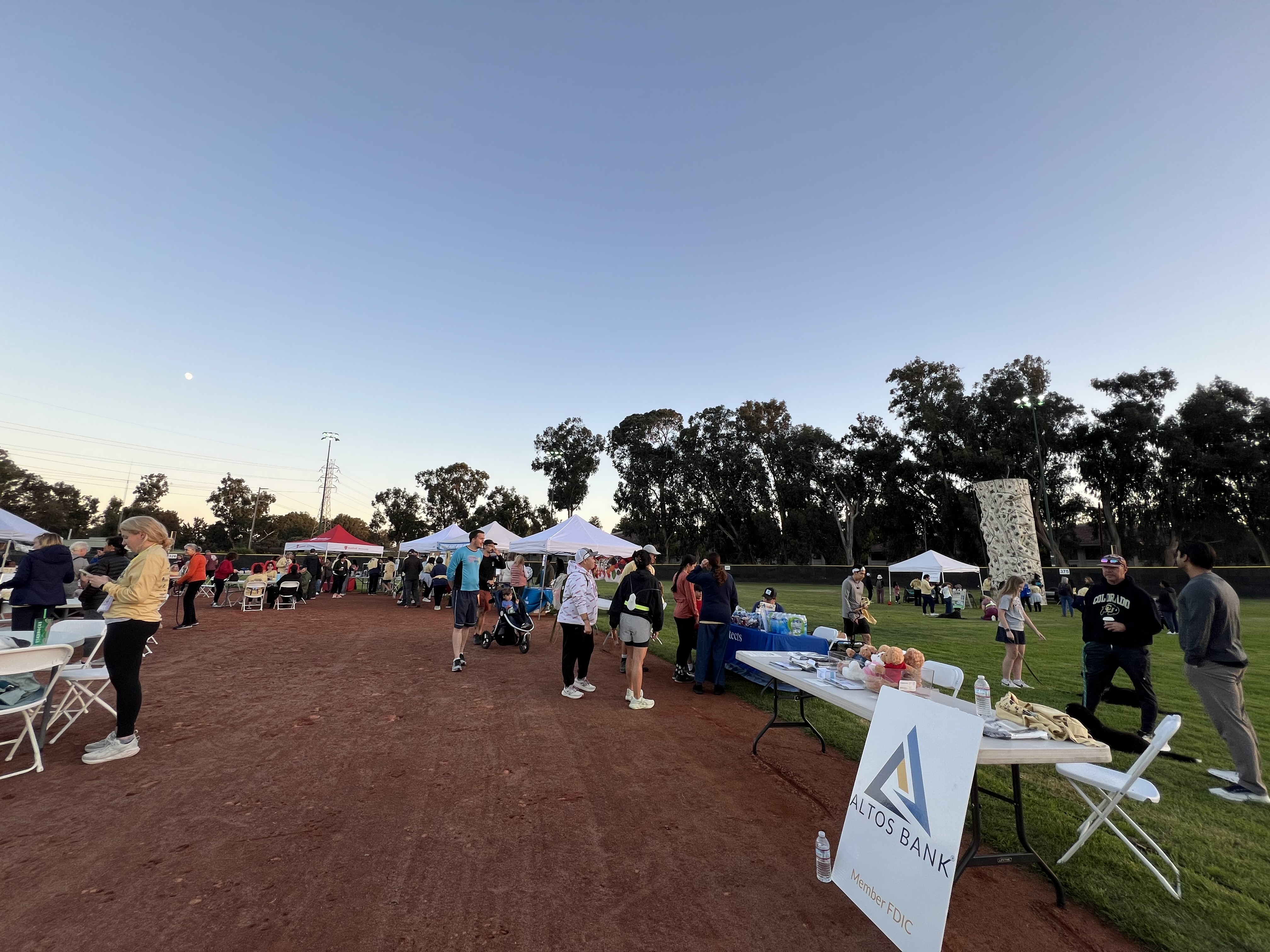 Mixer attendees networking